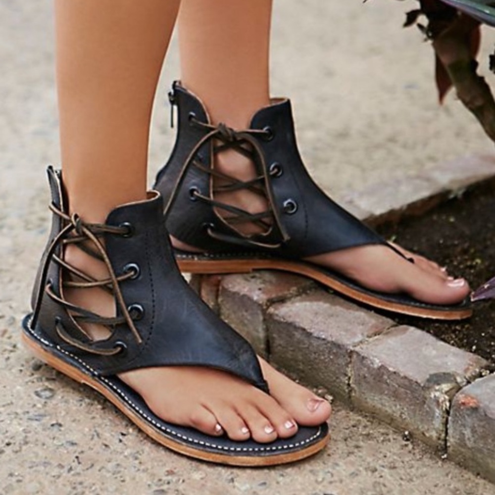 Baske CA Leather Gladiator Sandals